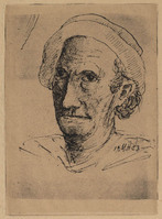 TvB G 5926
<br/>
Kop van een man met hoofddoek
<br/>
<em>Holleman, Marius (1878-1926)</em>